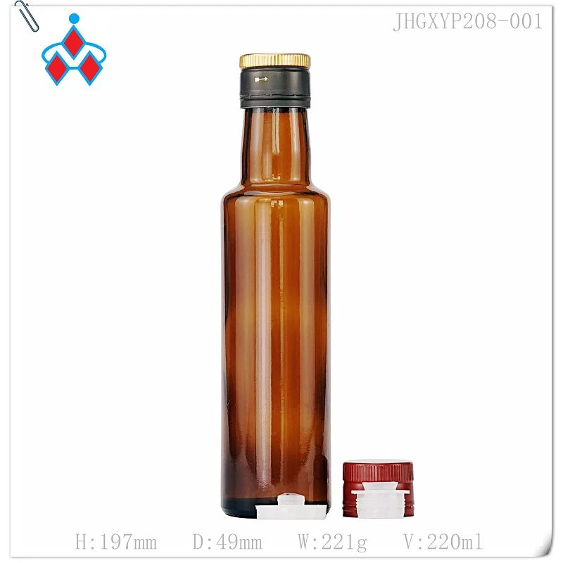 খালি অলিভ অয়েল গ্লাস বোতল