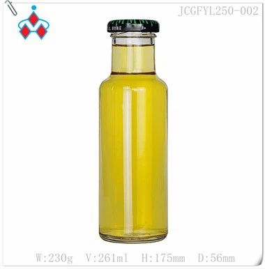 রস 250ml সংরক্ষণ করার জন্য কাচের বোতল
