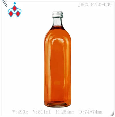 ভিনটেজ গ্লাস হুইস্কির বোতল 750 মিলি